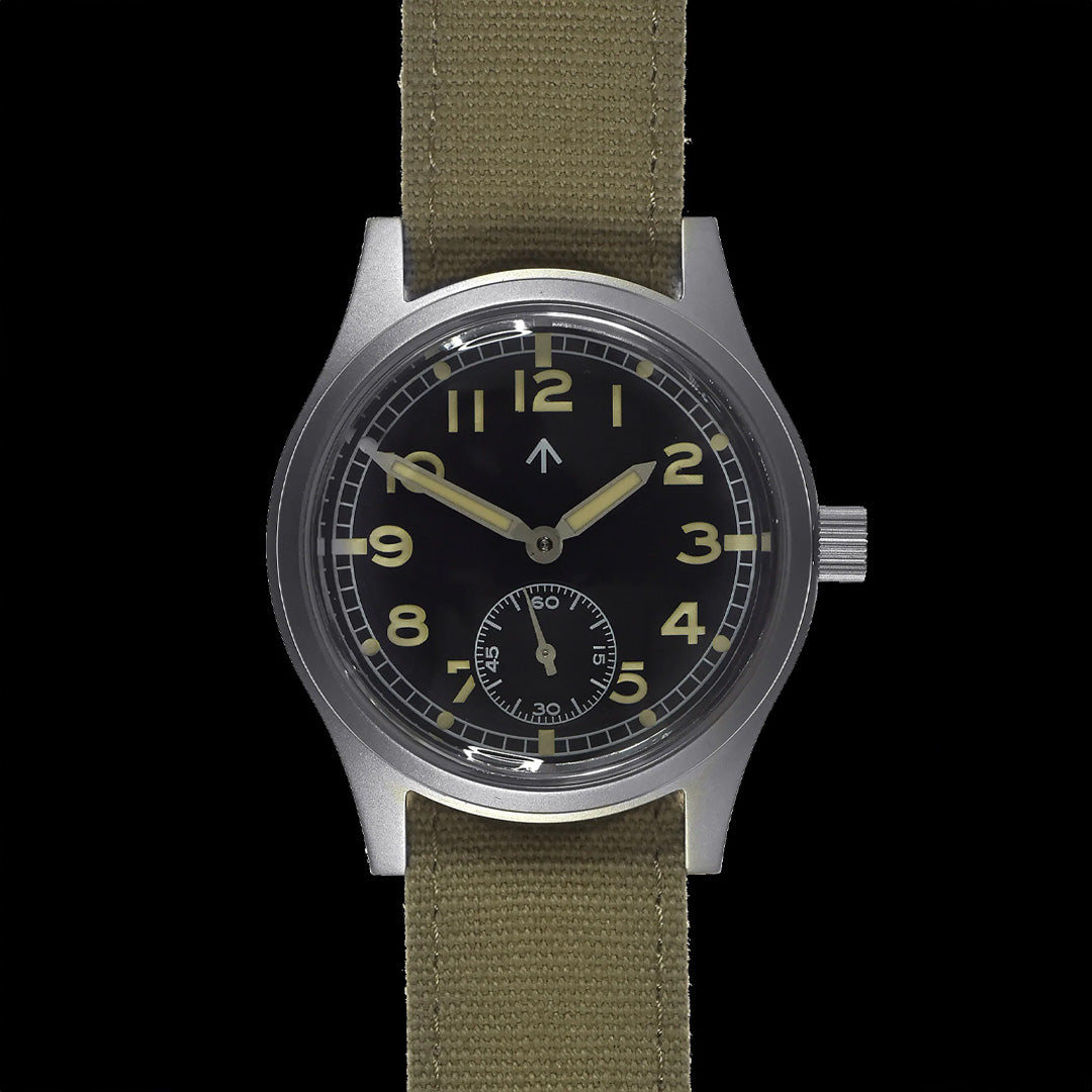 Military Watch Company General Service "Dirty Dozen" 1940/1950 Horloge met Automatisch Uurwerk