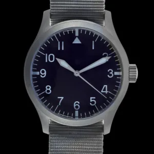 MWC 100 m waterbestendig retro-patroon algemeen servicehorloge met hybride mechanisch/kwartsuurwerk