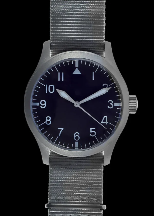 MWC 100 m waterbestendig retro-patroon algemeen servicehorloge met hybride mechanisch/kwartsuurwerk