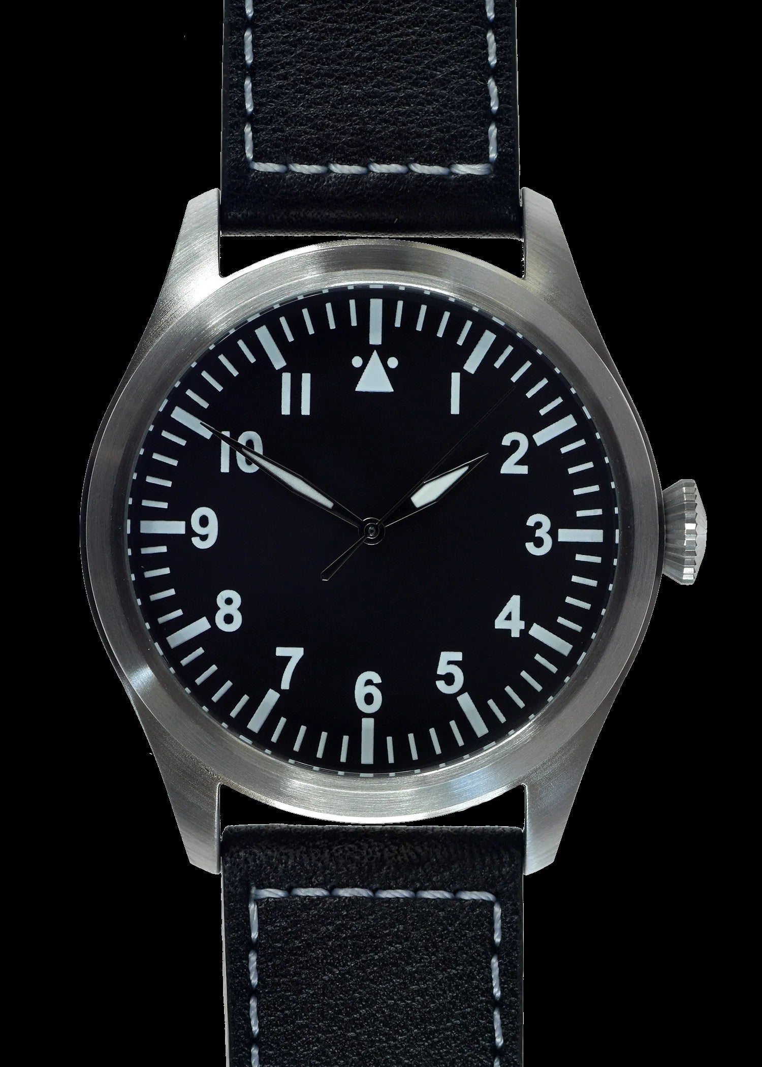Military Watch Company Klassiek Piloten Horloge met Hoogwaardig Automatisch Uurwerk en Vloeiende Seconde Wijzer