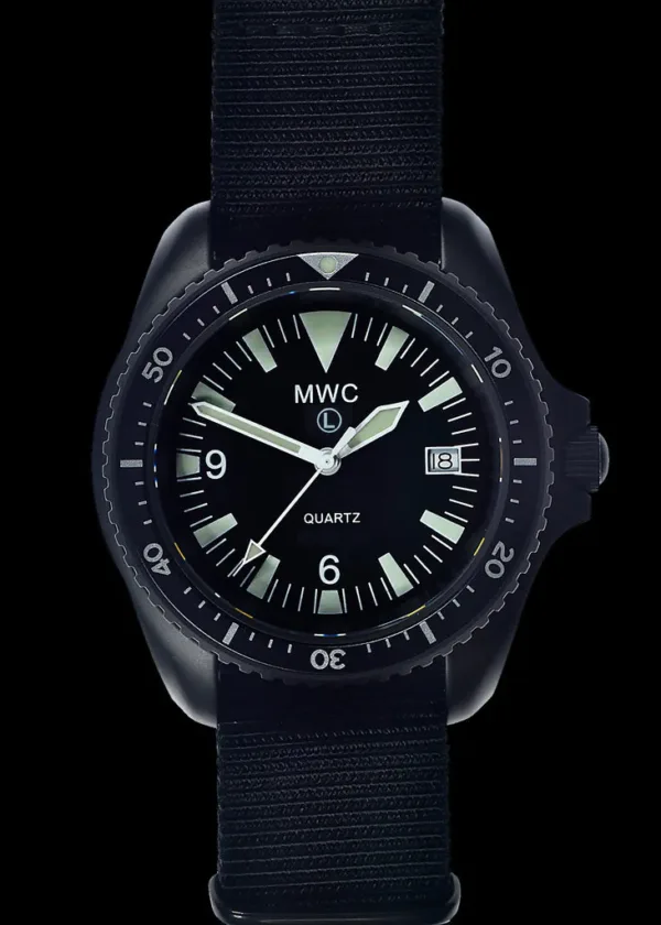 Huidig NATO-patroon Quartz PVD militair duikhorloge met saffierglas en 10 jaar batterijduur