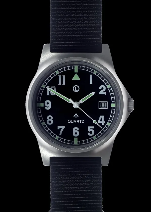 Military Watch Company "Field Watch" met Zwarte NATO Horlogeband