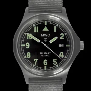 MWC G10 50m (165ft) waterbestendig NATO-patroon militair horloge met satijnen kastafwerking