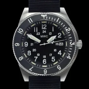 MWC 300m Waterbestendig Roestvrijstalen Tritium GTLS Navigator Horloge (Automatisch)