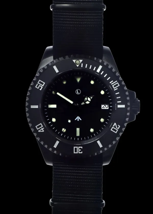 Military Watch Company Roestvrij Stalen Automatisch 300m Duikers Horloge met Keramische Lunette