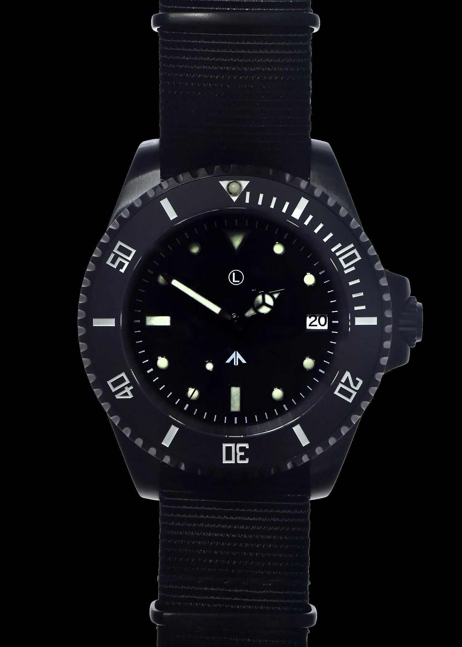 Military Watch Company Roestvrij Stalen Automatisch 300m Duikers Horloge met Keramische Lunette