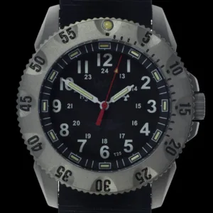 MWC P656 Nieuwste Model Titanium Tactical Series Horloge met GTLS Tritium en Tien Jaar Batterijduur (Niet-Datum Versie)