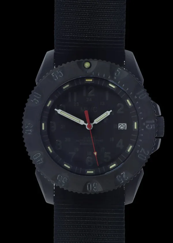 MWC P656 Nieuwste model Titanium Tactical Series horloge met ingetogen wijzerplaat