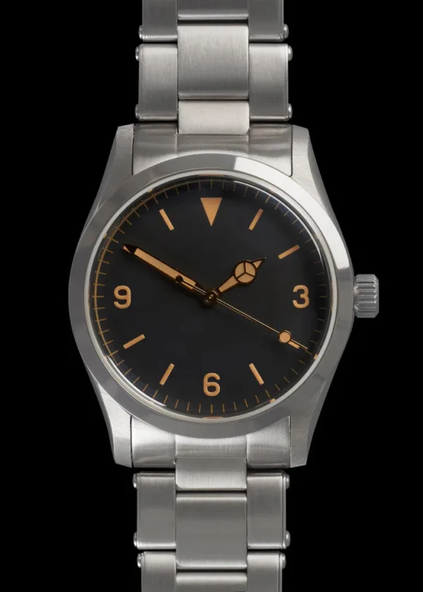 MWC Classic 1950s/1960s patroon 25 juwelen automatisch "Adventurer" horloge met 200m waterbestendigheid en retro lichtgevende verf